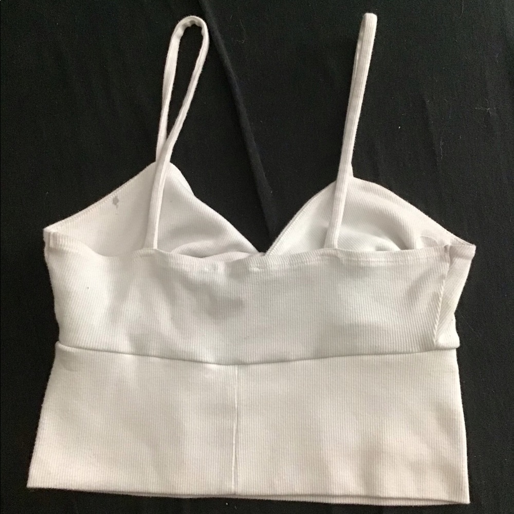 White basic cami top - Picture 2 of 2